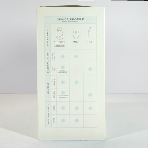 NuFACE Trinity Advanced Facial Toning Device Fine Lines Hydrating New Open Box - Picture 3 of 8